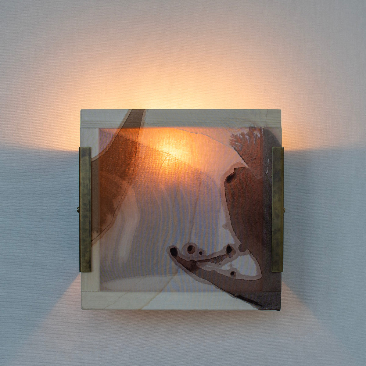 Hand-Painted Silk Instinct Sconce 05/12 by Copeland Studio | The Oblist