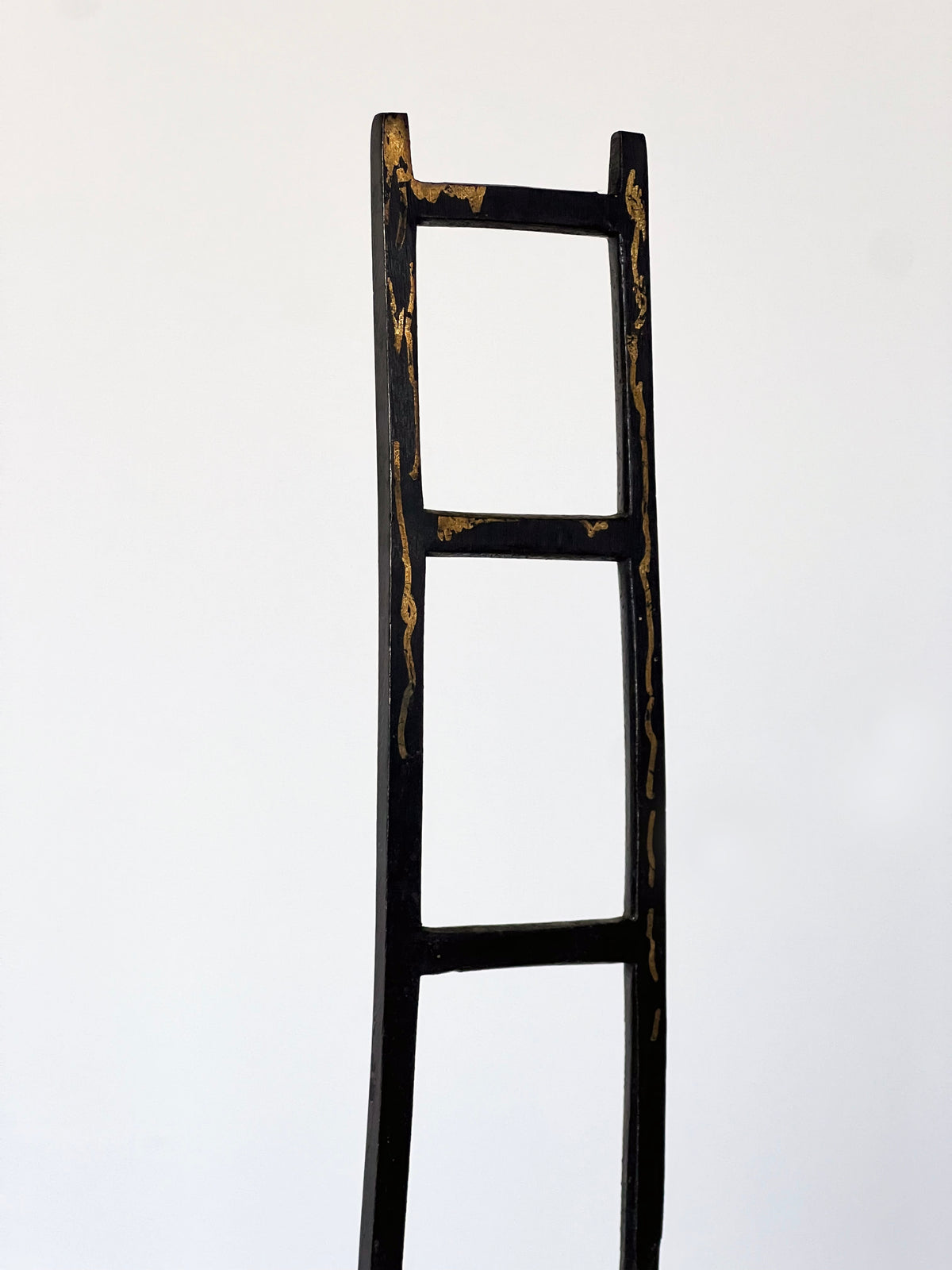 Bronze Chair Maquette Sculpture — side angle