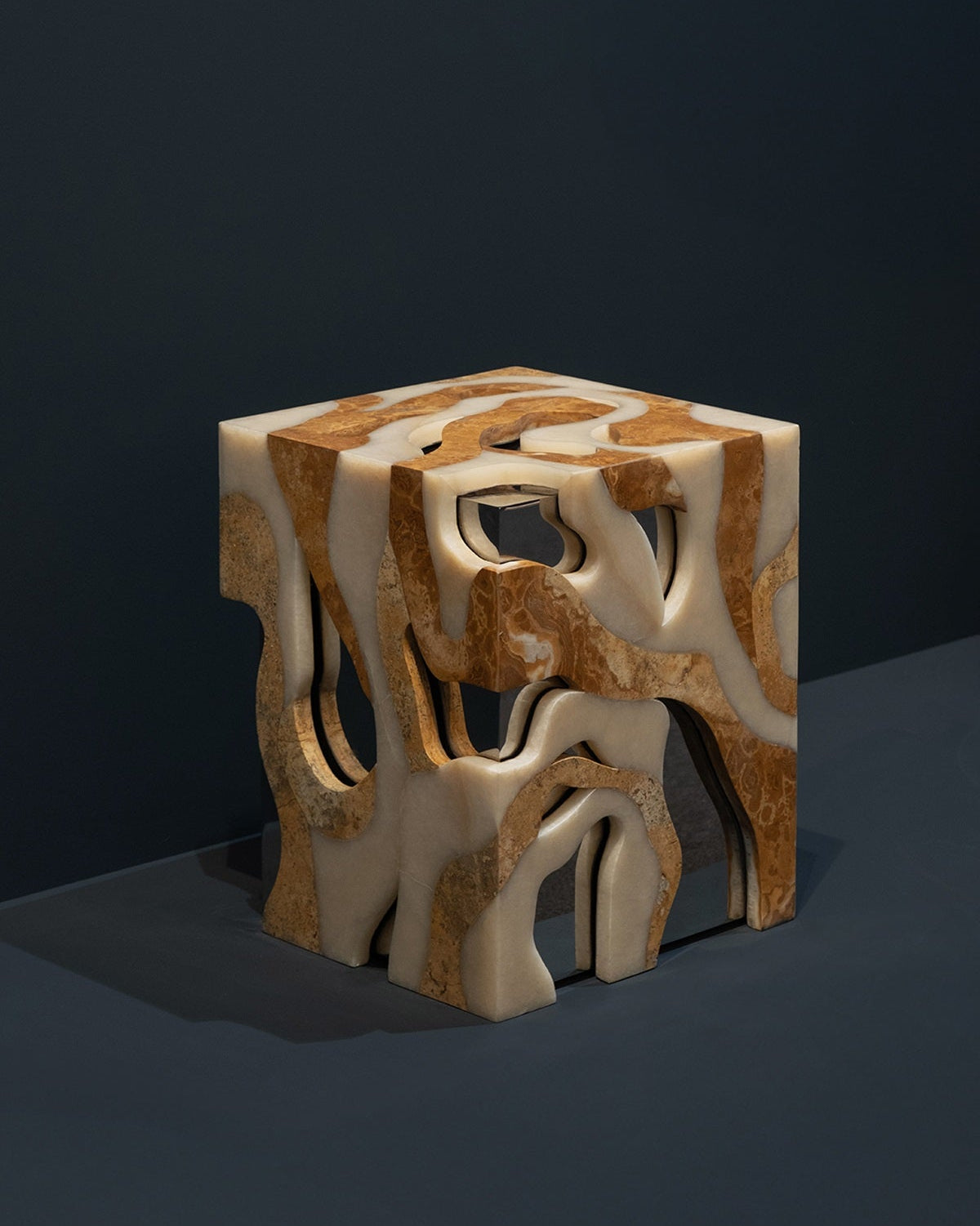 Orbis Stool / Side Table II — detail view