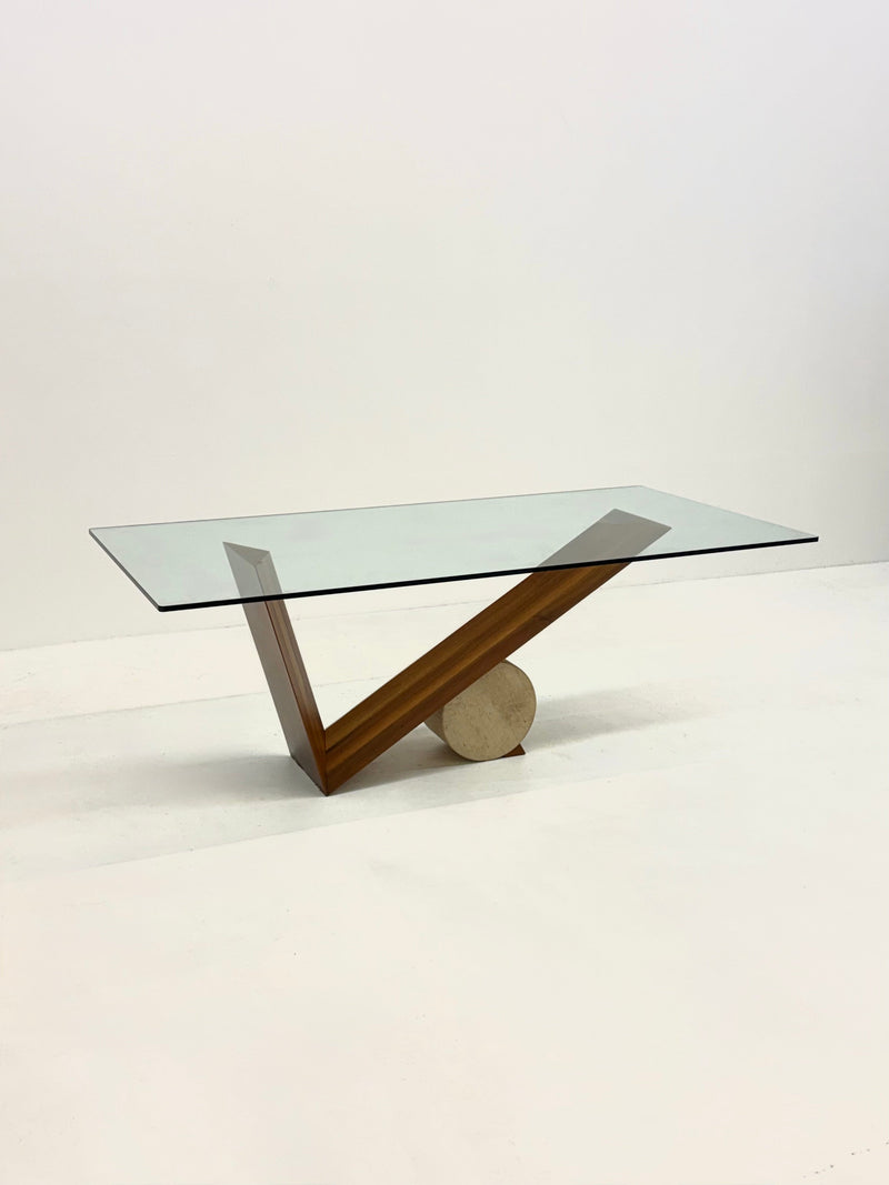 Valentino dining table by Emanuele Zenere for Cattelan by Wintage | The Oblist