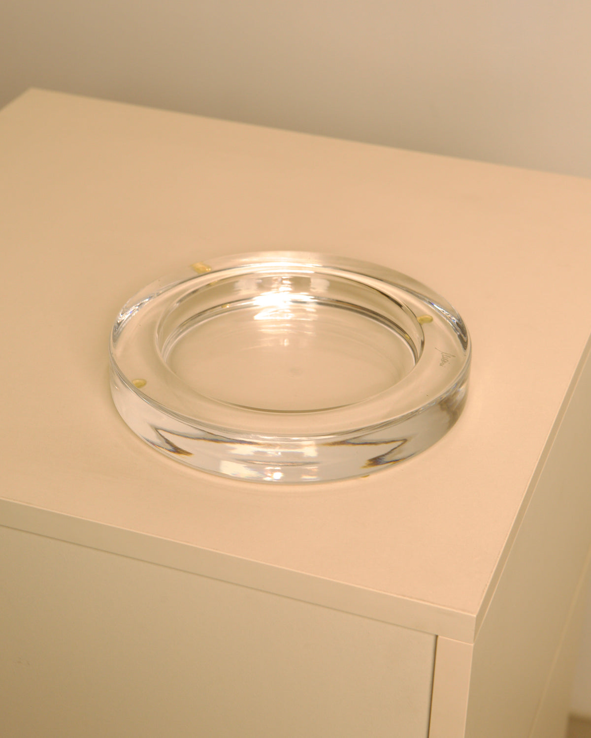 Italian Glass Catchall by Mario Cioni, 1970s by Treaptyque | The Oblist