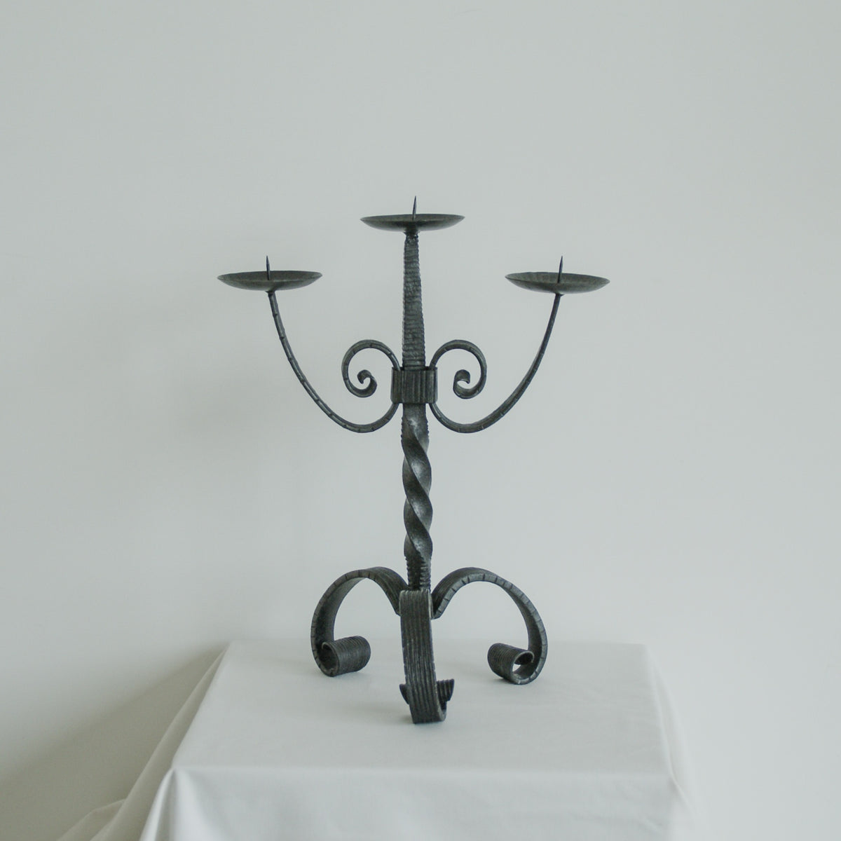 Tripod Cast Iron Candle Holder by Tafelgeluk | The Oblist