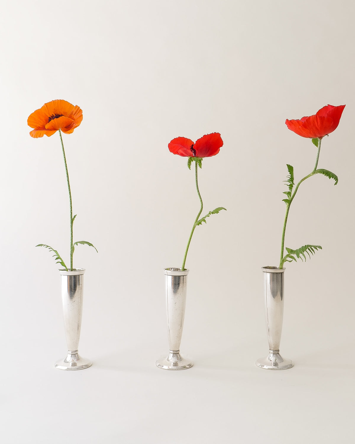Gio Ponti Arthur Krupp Soliflore Vases 1950s — detail view