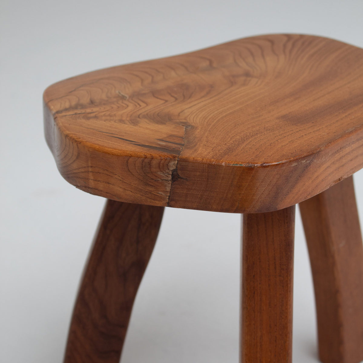 Organic Teak Stool Set — in context