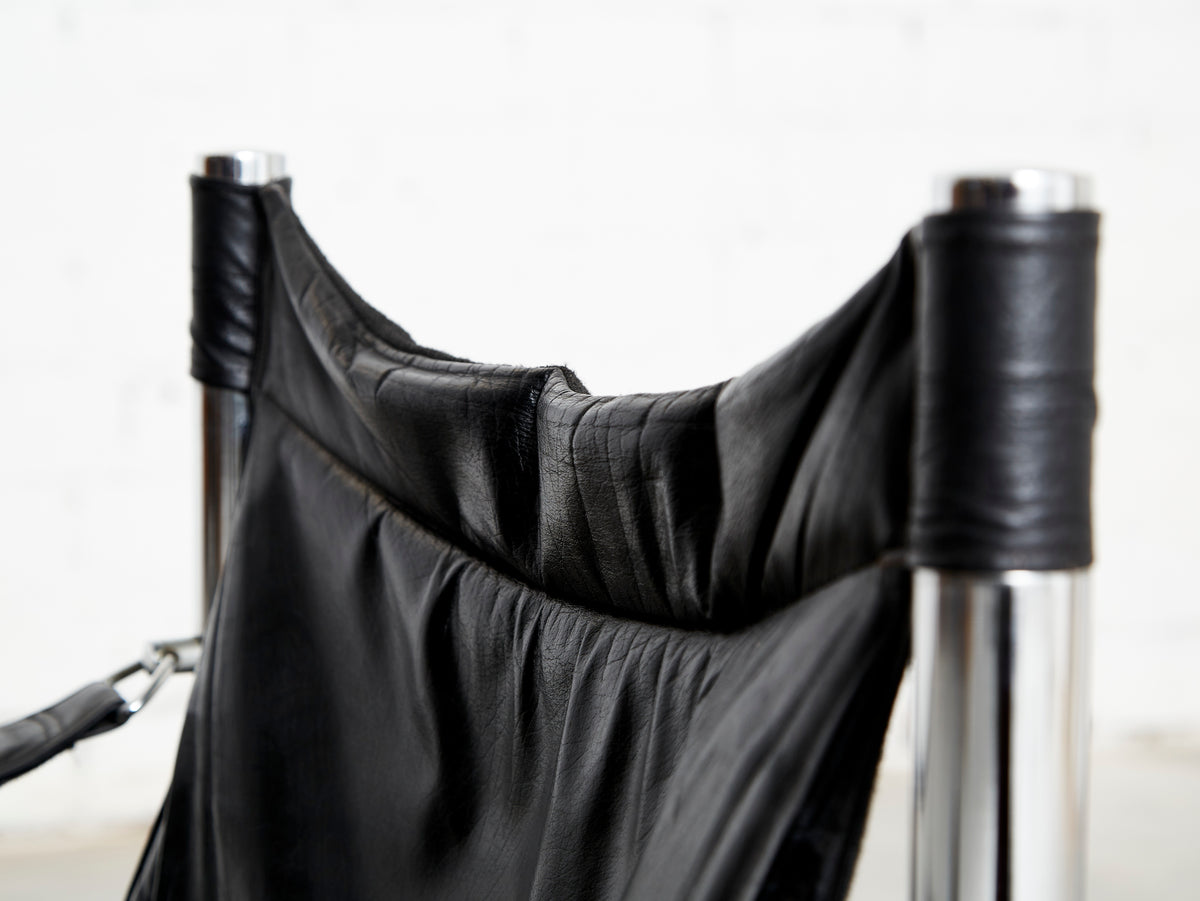 Pair Börje Johanson Safari Chairs for Johanson Design — view 9