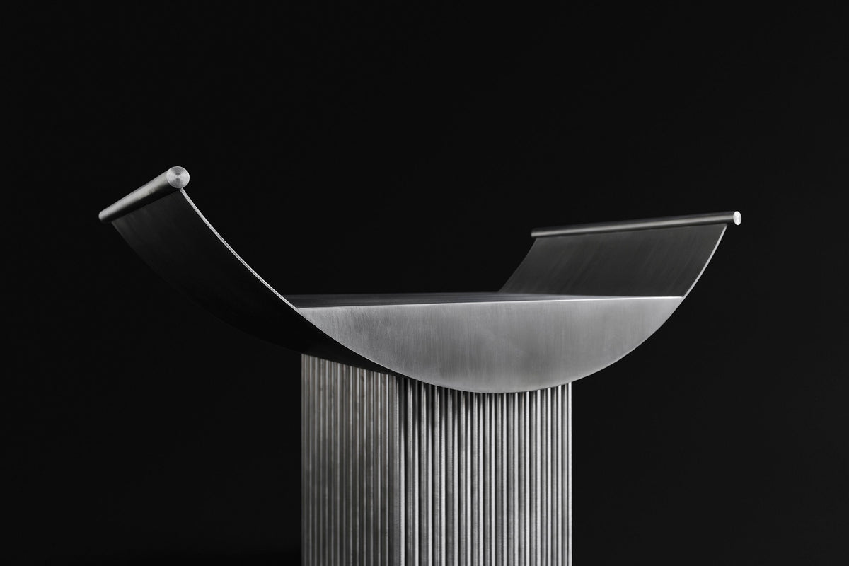 Sella Curulis Stool — side angle
