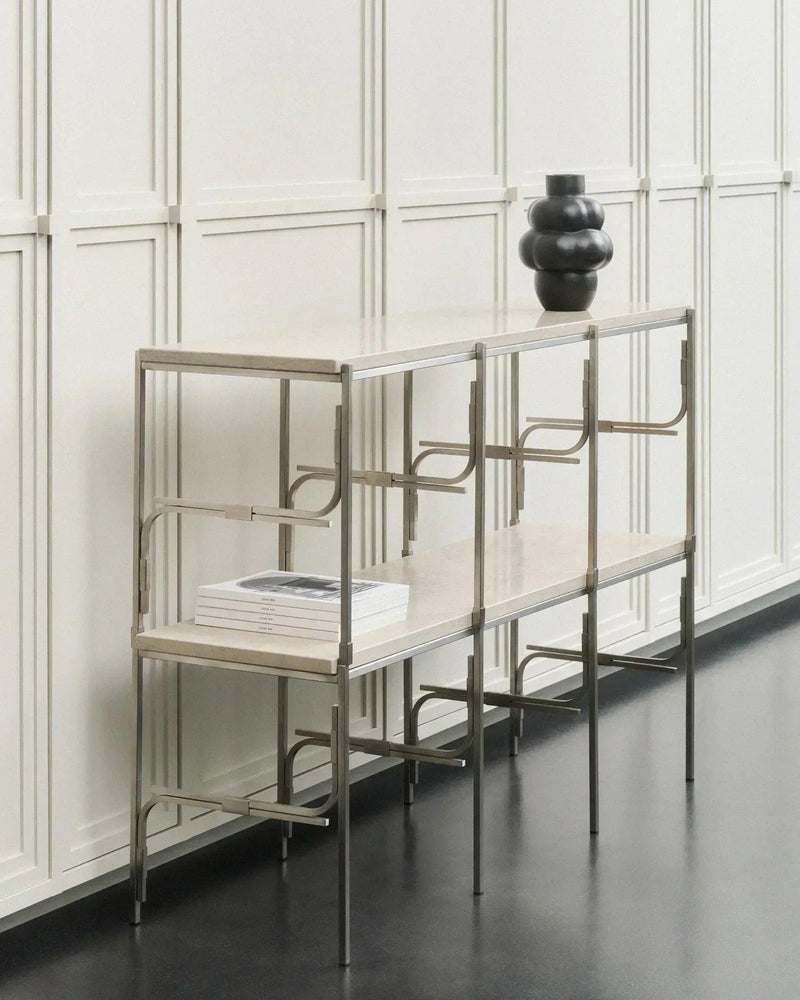 AXIS DISPLAY UNIT - ATAIJA AZUL LIMESTONE by Louise Roe | The Oblist