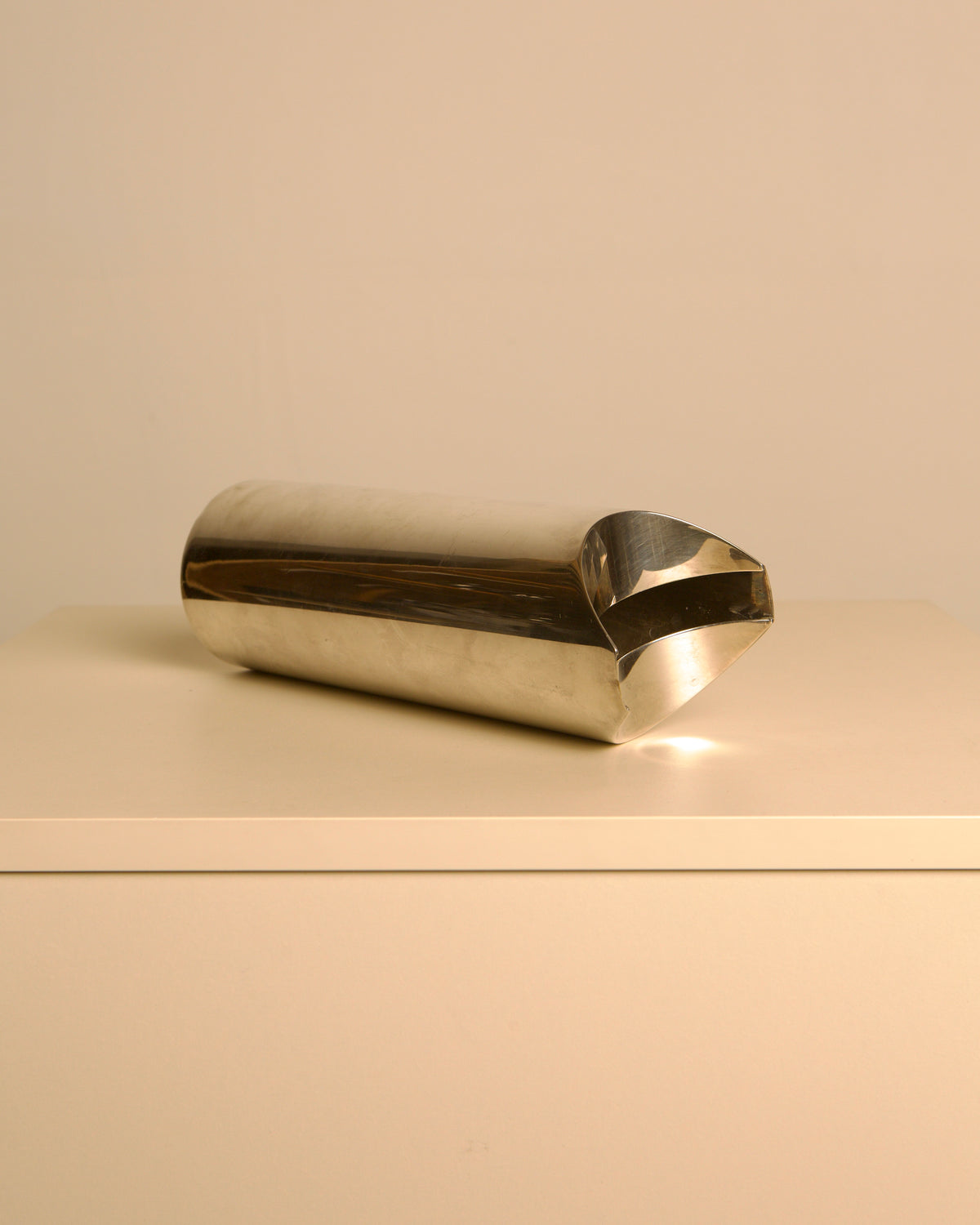 "Ohun Ohara" silver-plated vase by Lino Sabattini, Italy, 1980s — alternate view