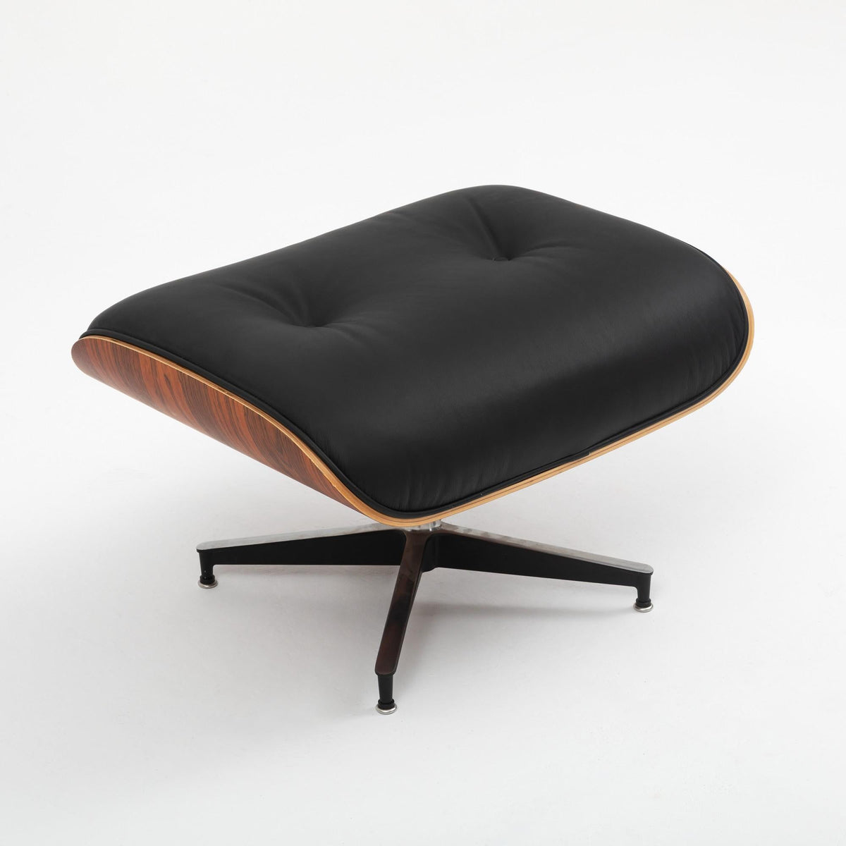 Eames Lounge Chair with Ottoman by Charles & Ray Eames for Herman Miller, 2010s — side angle