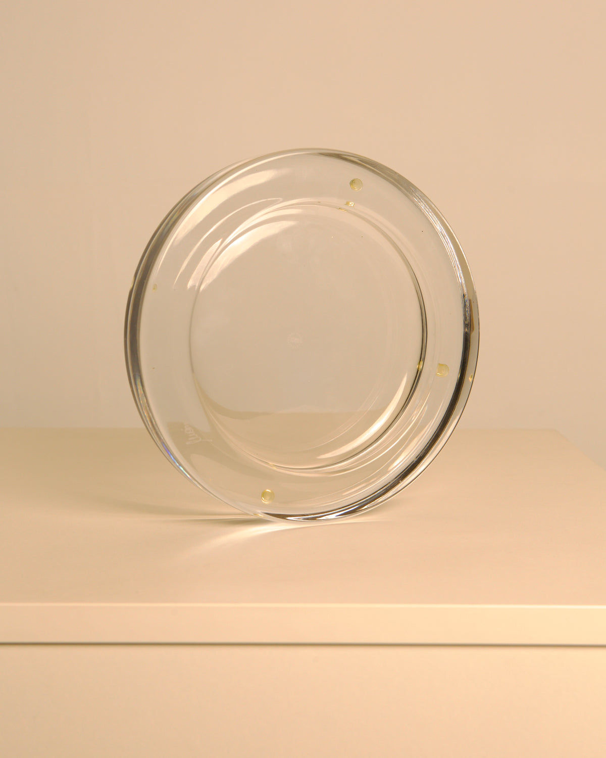 Italian Glass Catchall by Mario Cioni, 1970s — lifestyle setting
