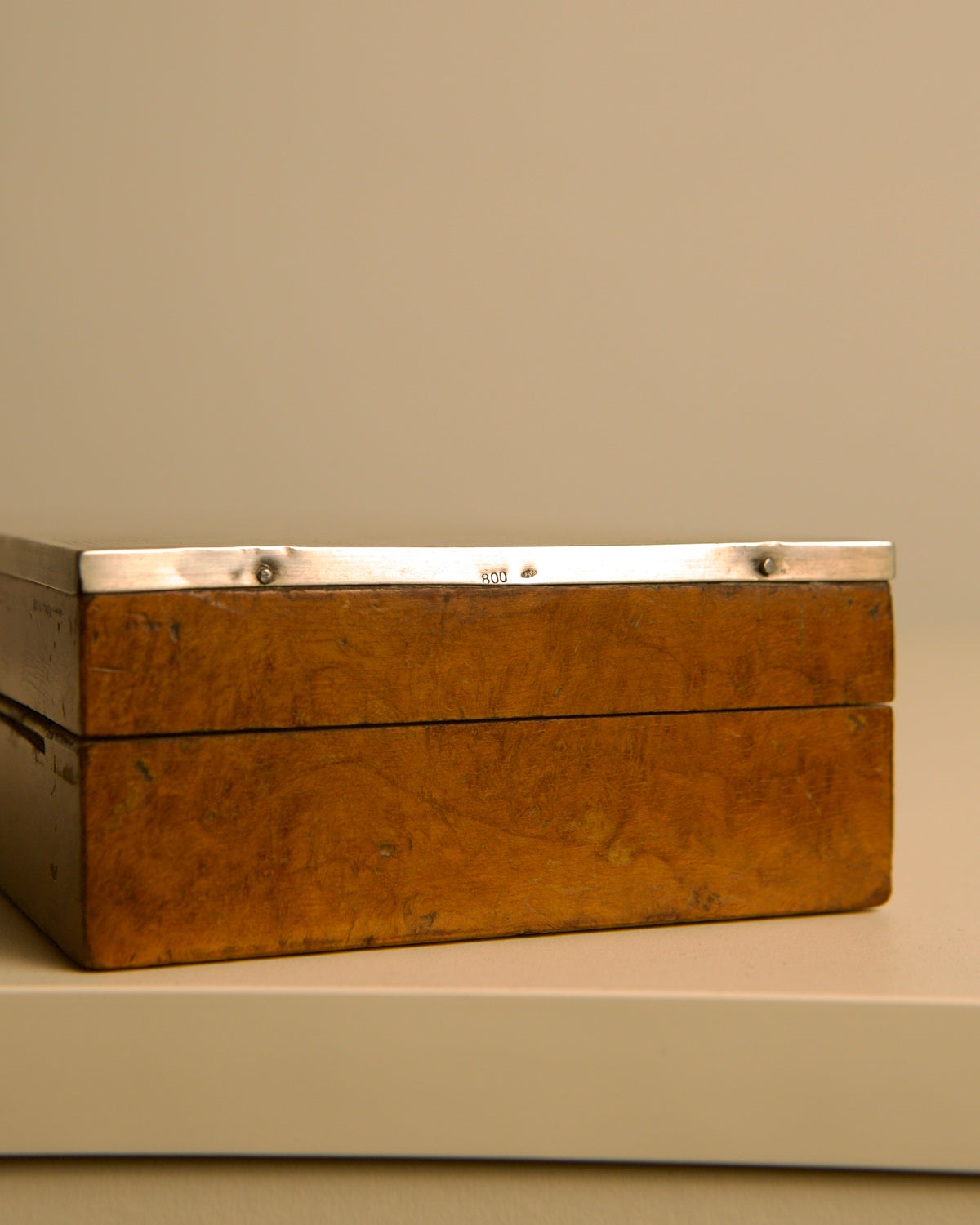 Italian wood and silver-lidded box, 1950s — in context