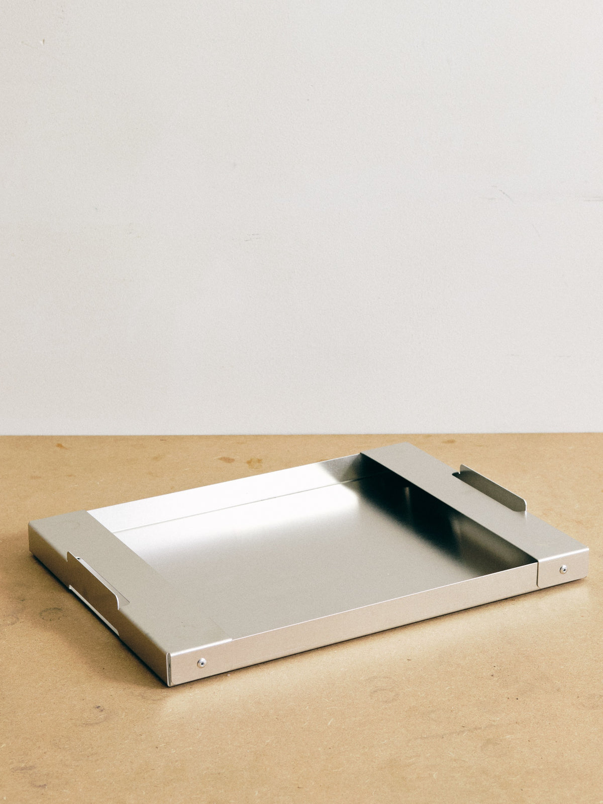 Metal Storage Tray — close-up