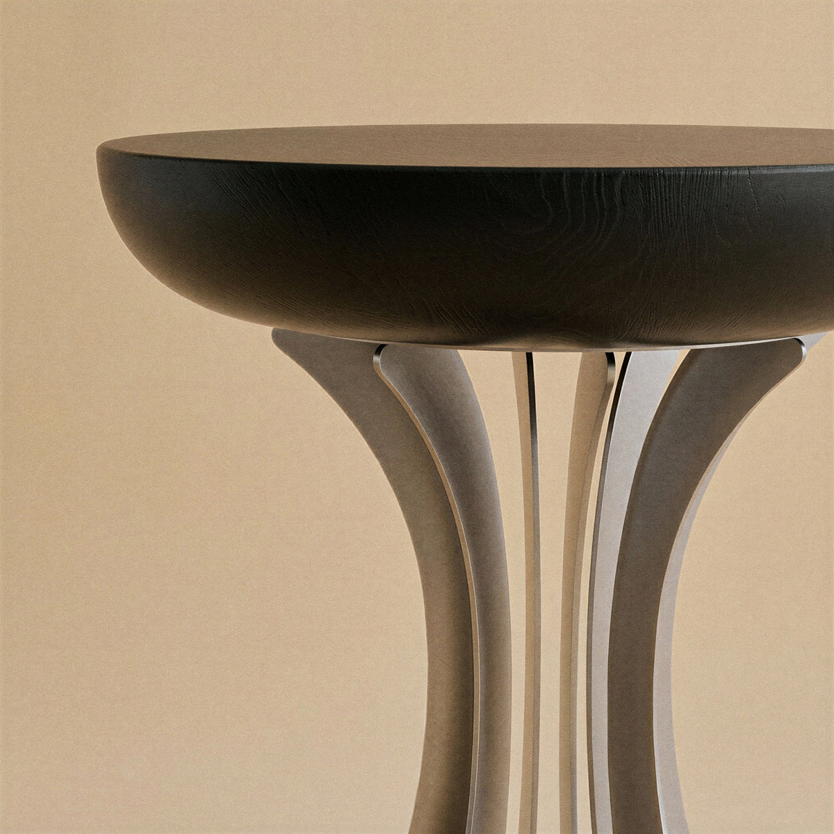 Fibonacci Stainless Steel Side Table — alternate view