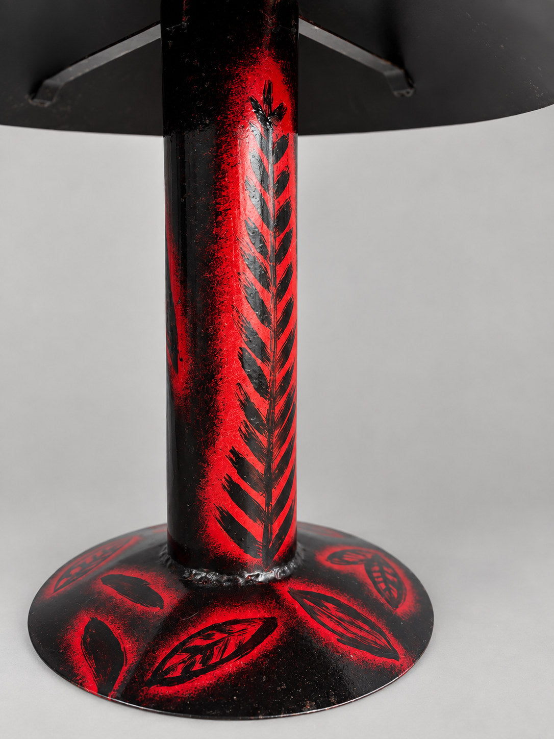 Fernando Bermejo (1949–2023) — Unique Hand-Painted Studio Lamp, Ex-Artist’s Atelier, Spain — lifestyle setting