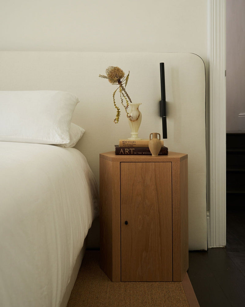 Pair of Park Night Stands in Oiled Oak by Lemon | The Oblist