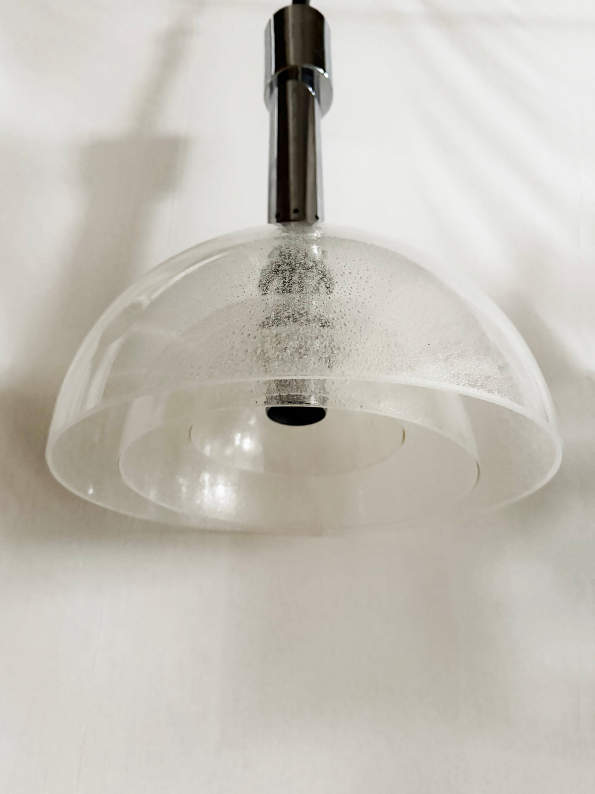 Original Three Layer Carlo Nason Pendant Light — lifestyle setting
