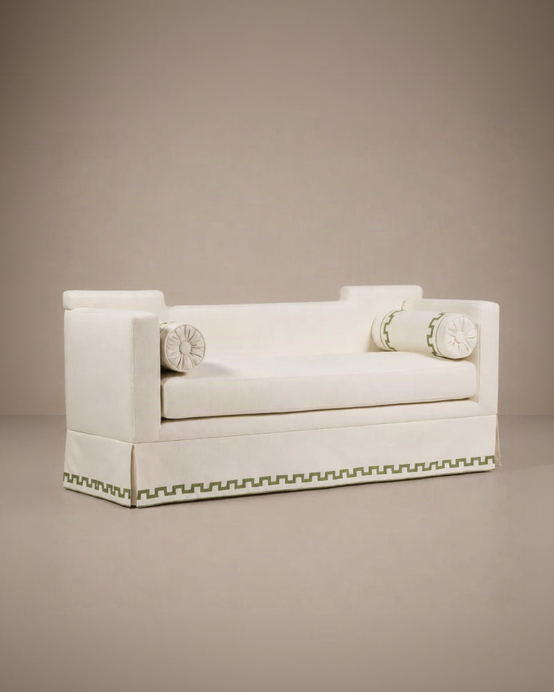 Julian Seat Bench III - Easy Colourwash - Devon Border by RIJD Interior | The Oblist