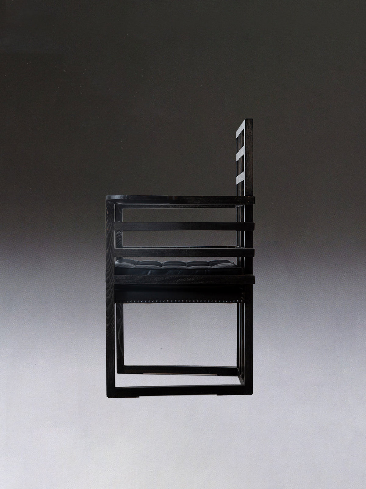 Armlofeel armchair, by Josef Hoffmann for Wittman — side angle