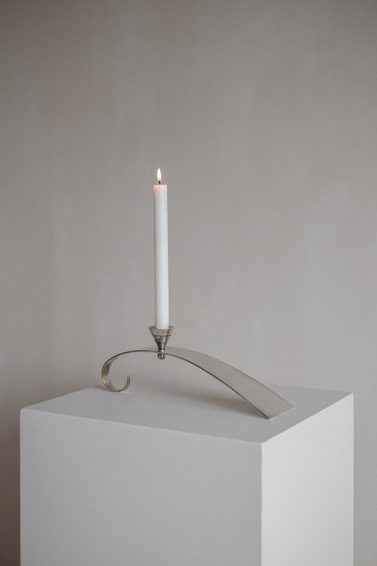 Silver Plated Candle Holder  — view 9