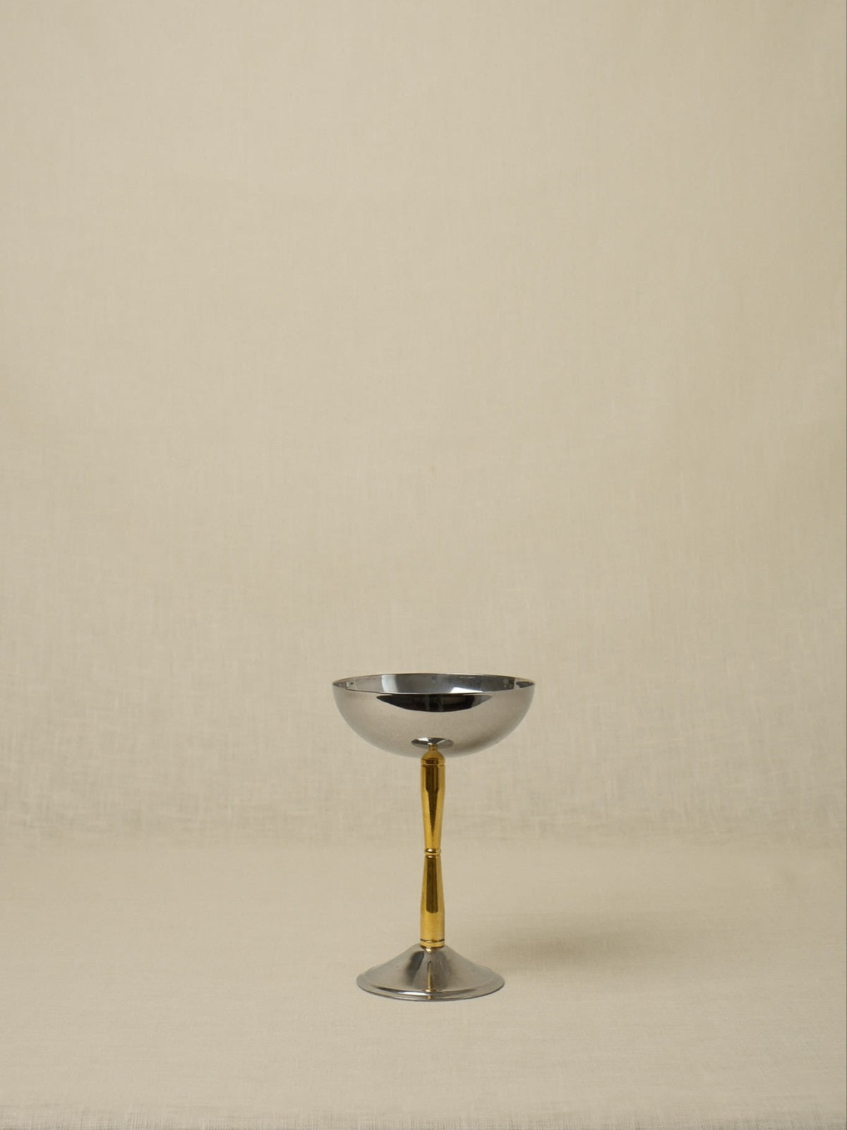 Set of 12 Inox 18/10 Champagne Coupes — lifestyle setting