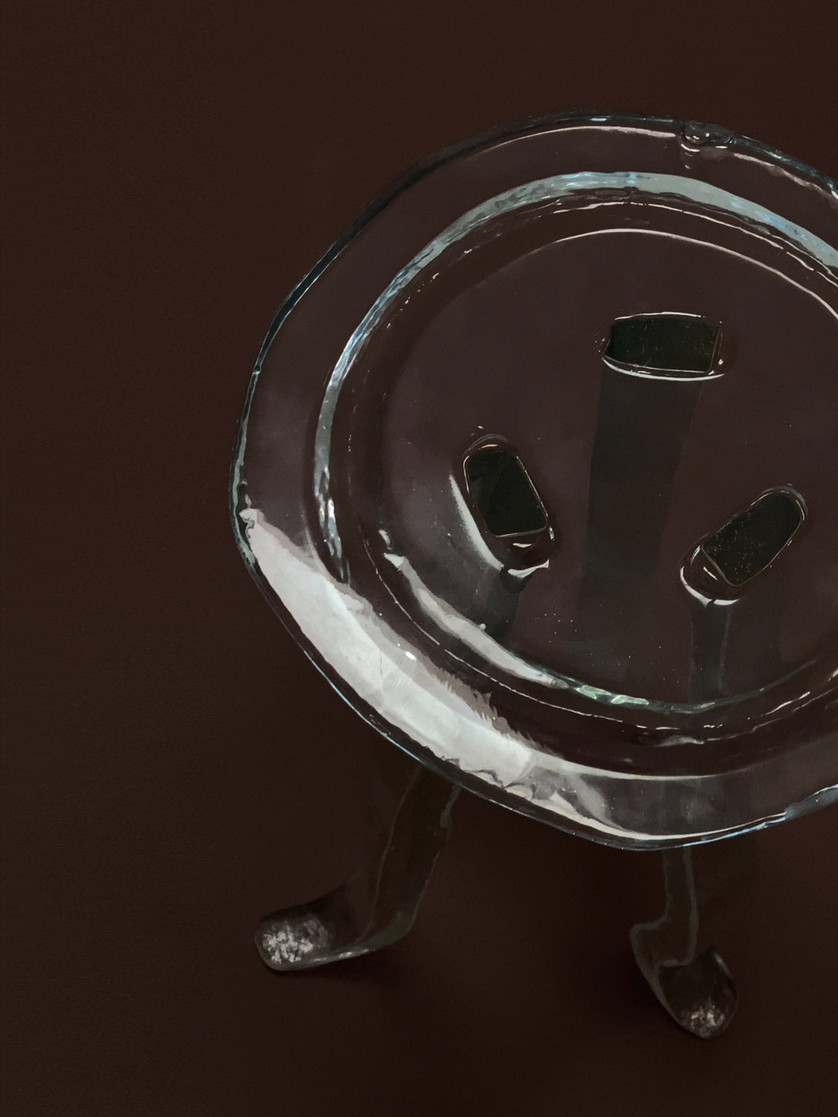 Lung 1.0 Transparent Side Table — alternate view