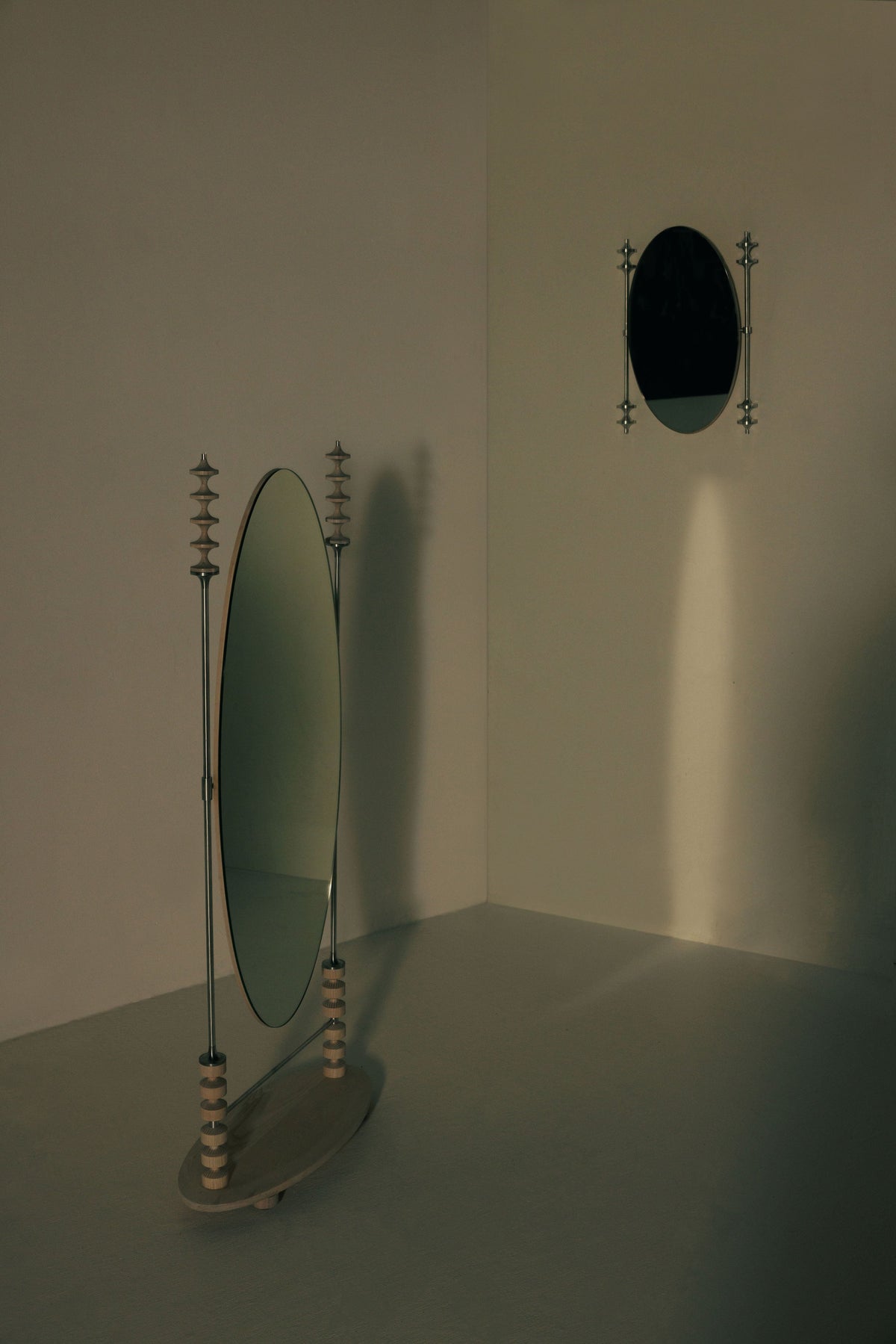 Hour Briar Floor Mirror — lifestyle setting