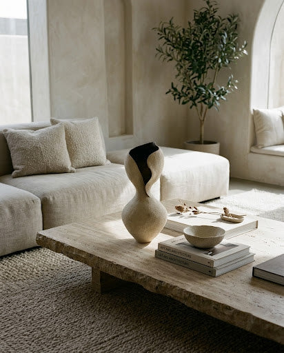 Minimalism Vase in Ceramic | Sculptural Vase | Ceramic Sculpture — view 10