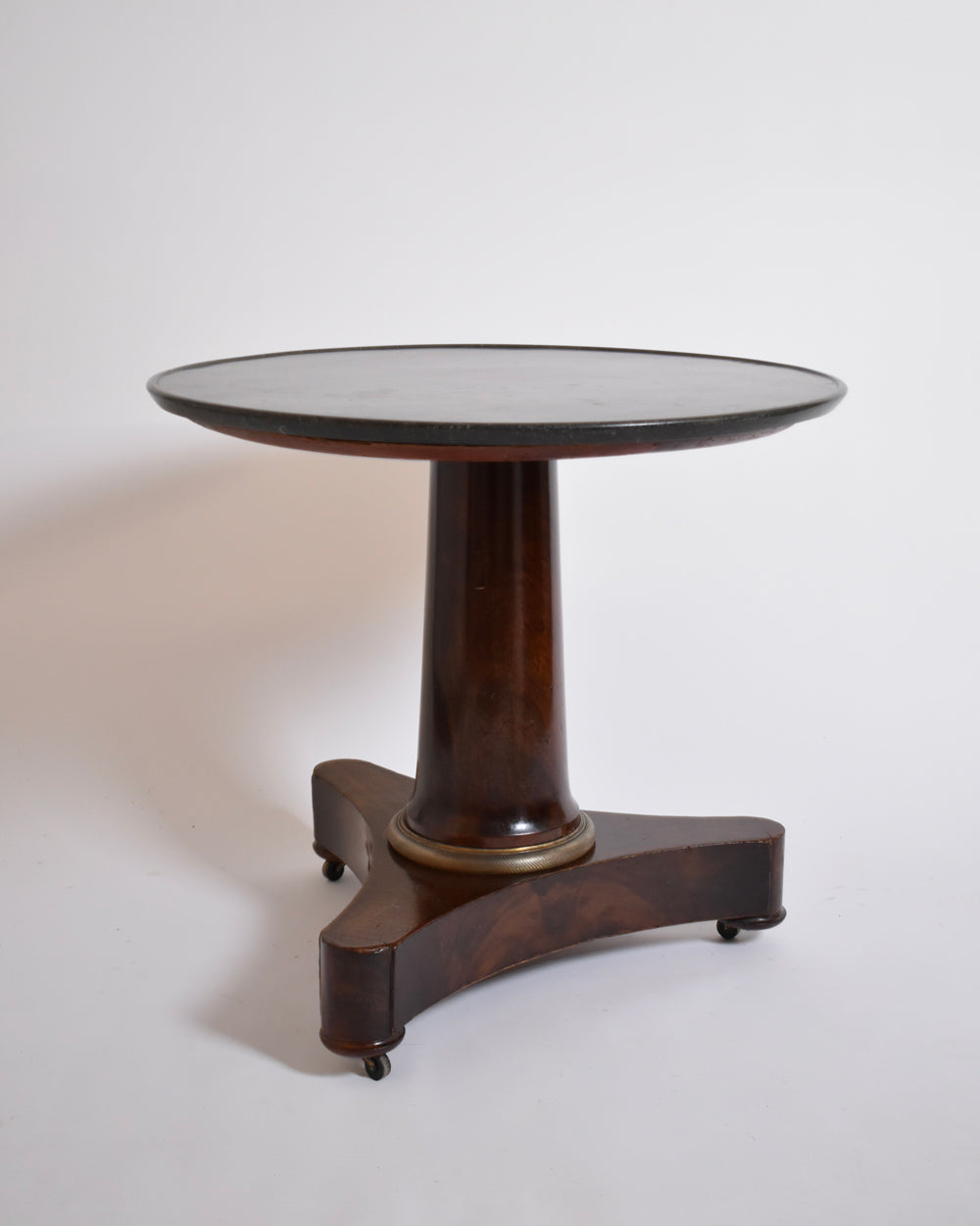 Mahogany Pedestal Table, XIXth c. by Barracuda Interiors | The Oblist — handcrafted mahogany, vintage design