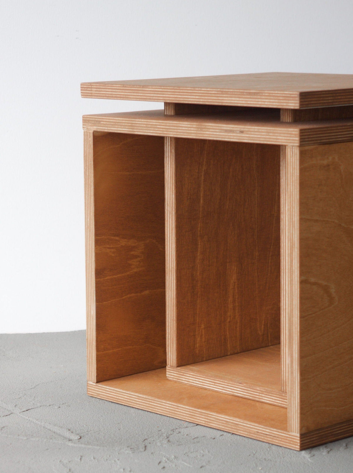 Cubo Side Table — side angle