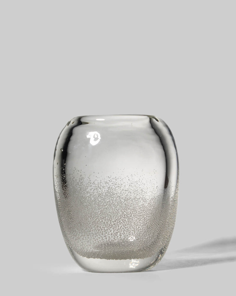 Vintage Swedish Crystal Bubbles Glass Vase, 1960s by Vintage Stories | The Oblist