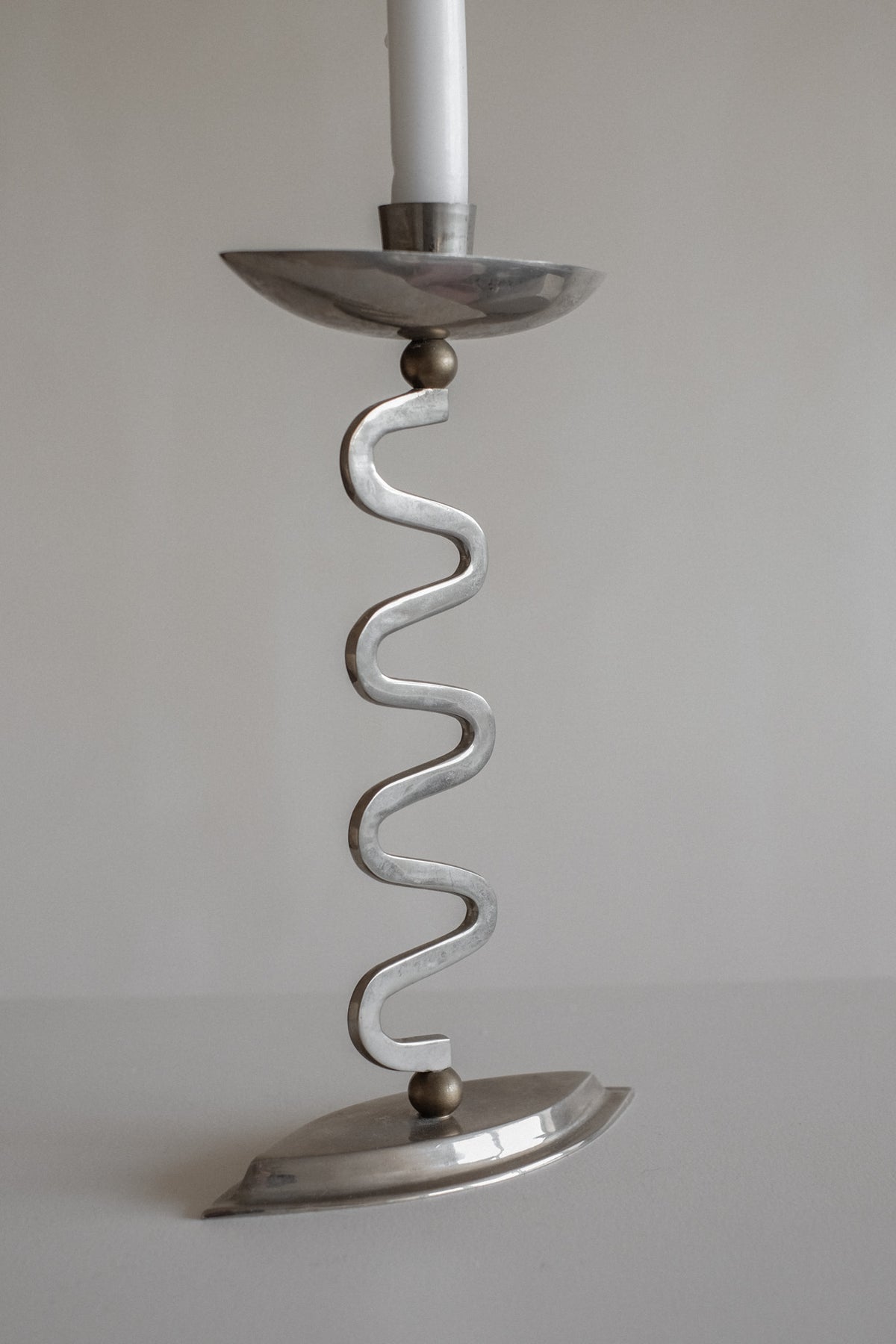 Curvy Candle Holder  — lifestyle setting