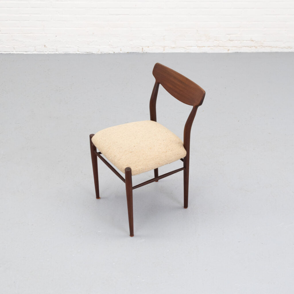 Set of 4 Dining Chairs by Lübke, 1960s — additional view