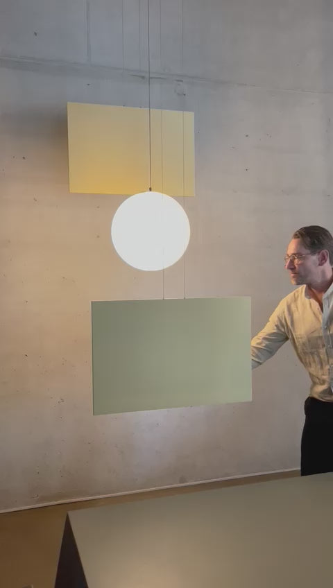 Sunset Sunrise, functional light sculpture in movement - Video