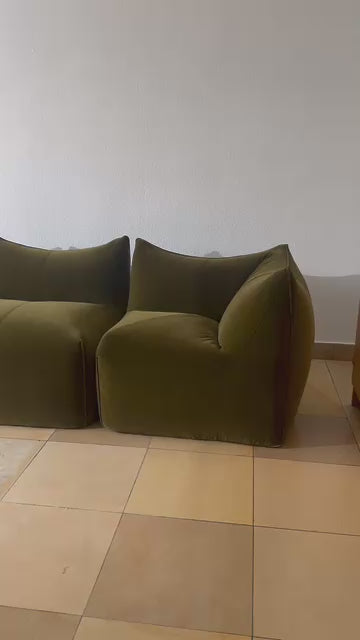 Canapé d'angle Rare Le Bambole par Mario Bellini, Italie 1971