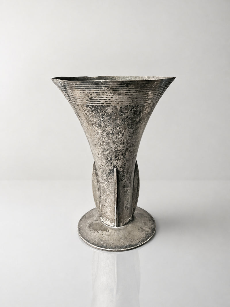 Large WMF Silver-Plated Art Deco Vase - circa 1925 by Dodo Vintage | The Oblist