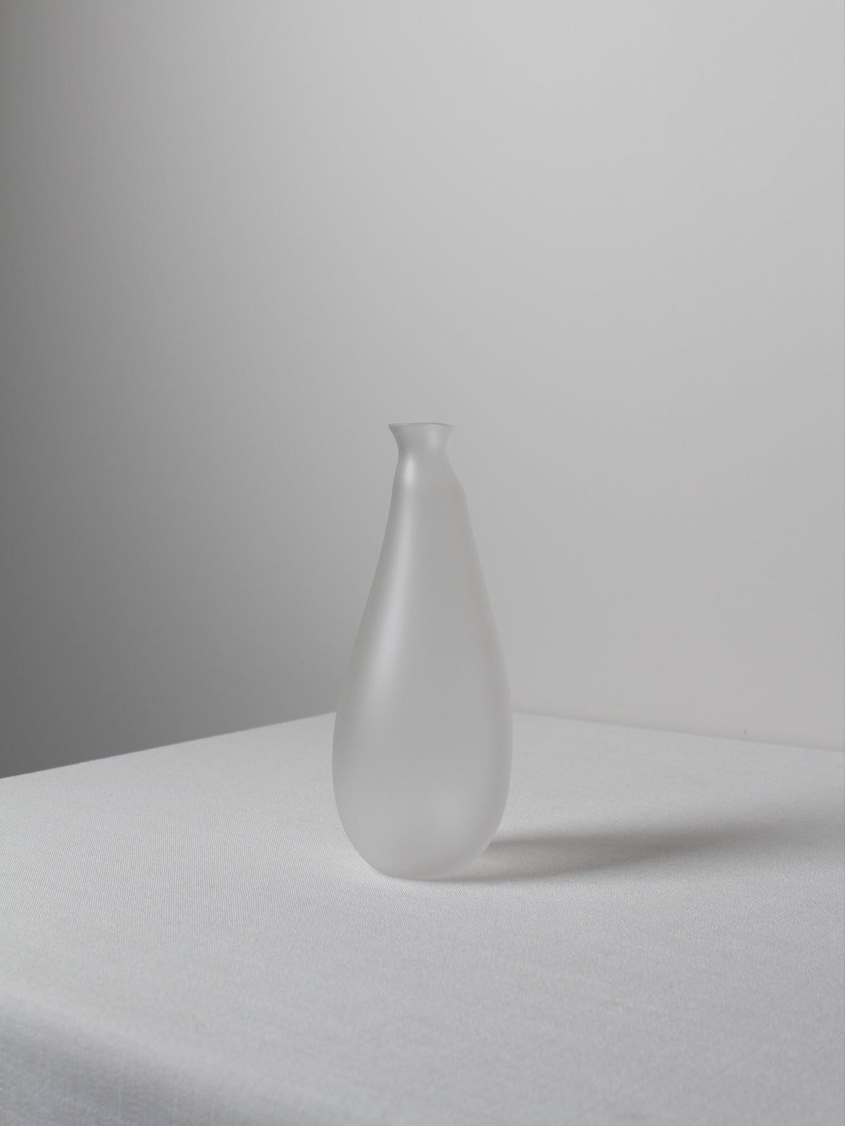 Large Vase in Ghost by Verre d'Onge | The Oblist