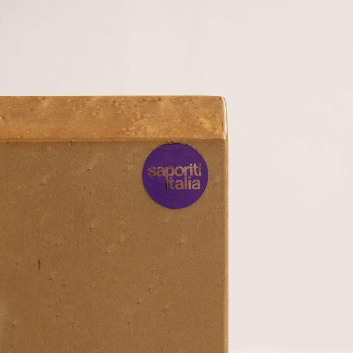 Burl Wood Sideboard by Giovanni Offredi for Saporiti — view 9