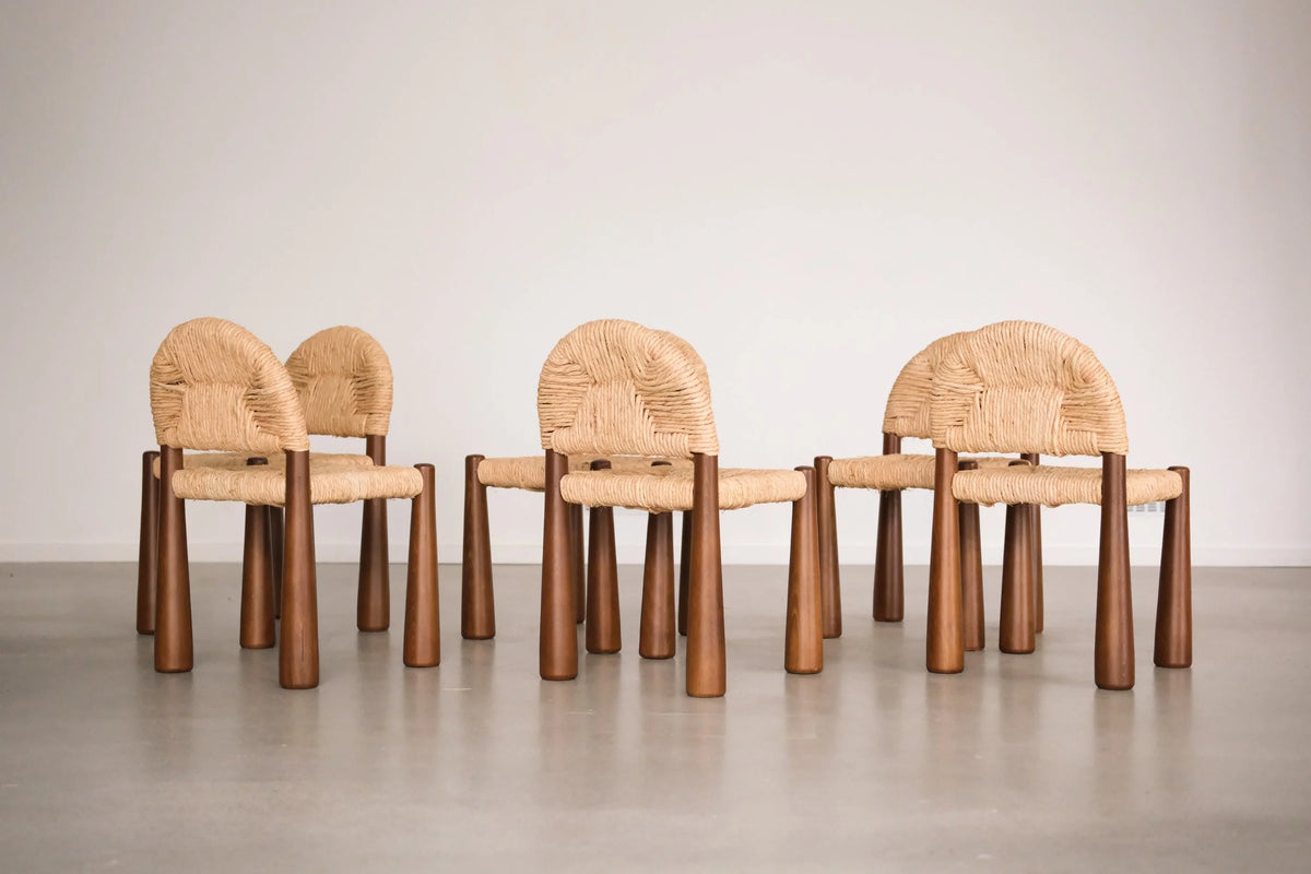 Toscanolla Dining Chair by Alessandro Becchi for Giovannetti — close-up