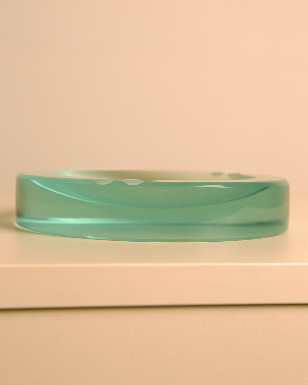 Round Glass Ashtray, Fontana Arte, Italy, 1970s — in context
