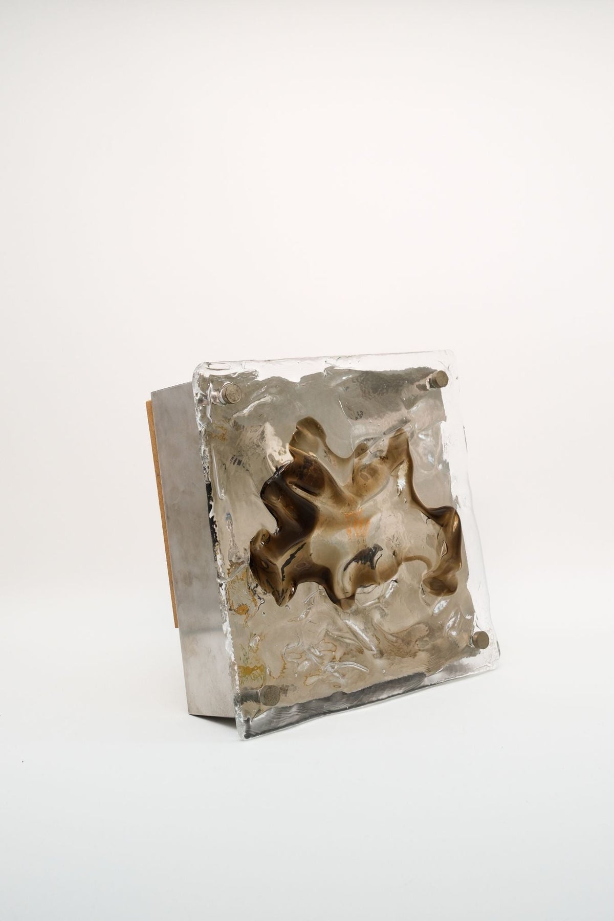 1960s Italian Handblown Glass Lamp — alternate view