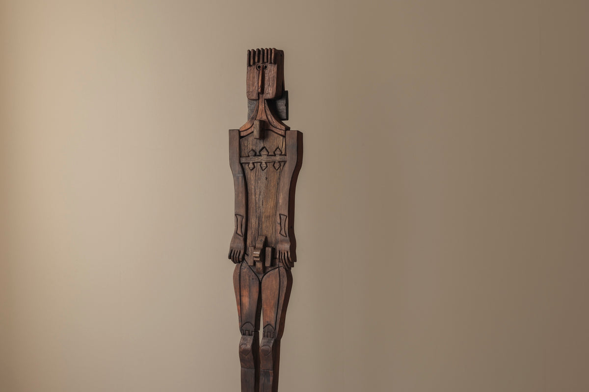 Sculptural Prince figure by Italian artist Luciano Bertolotto, 1990s — close-up