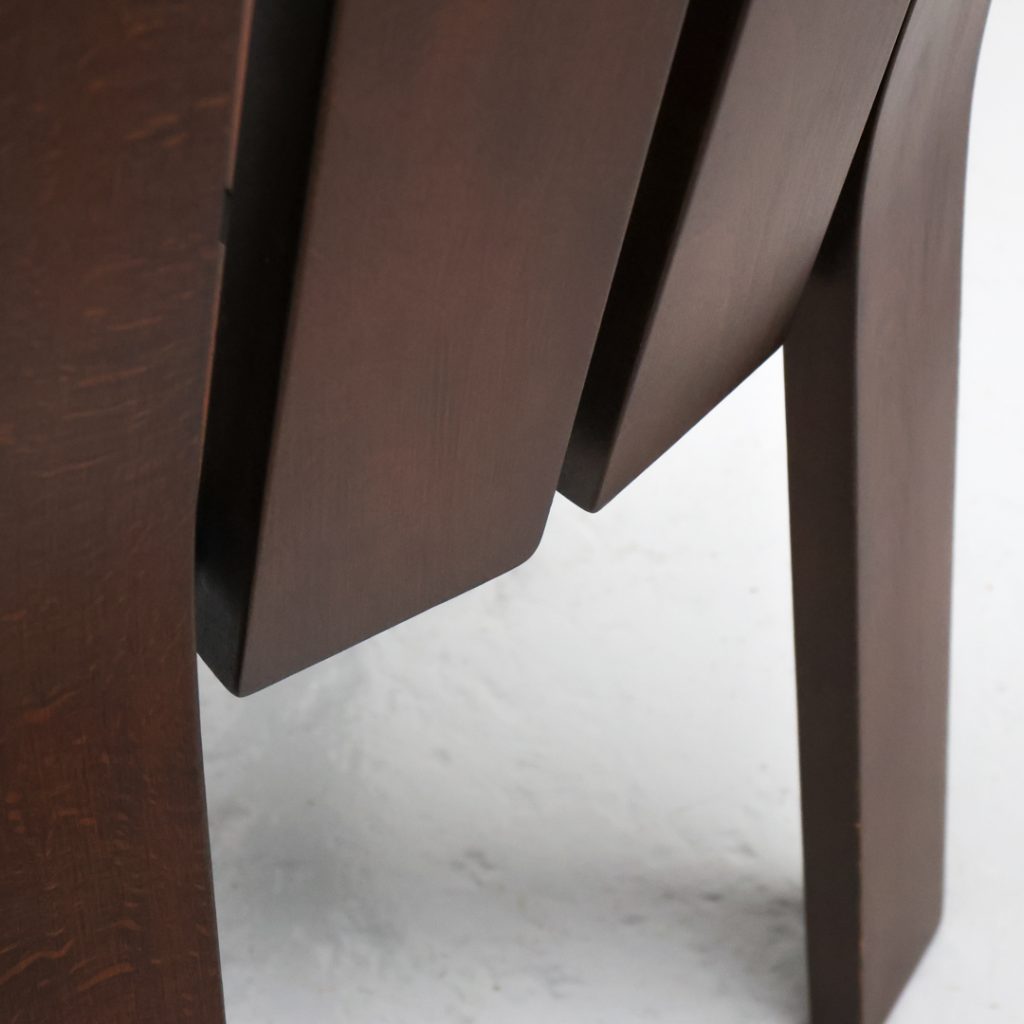 Dutch Wooden Dining Chairs 1970s — view 10