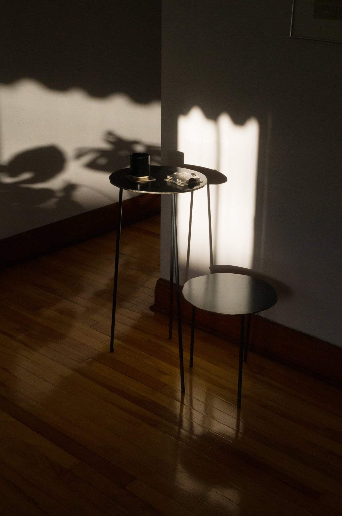 Mesitas Side Tables — side angle