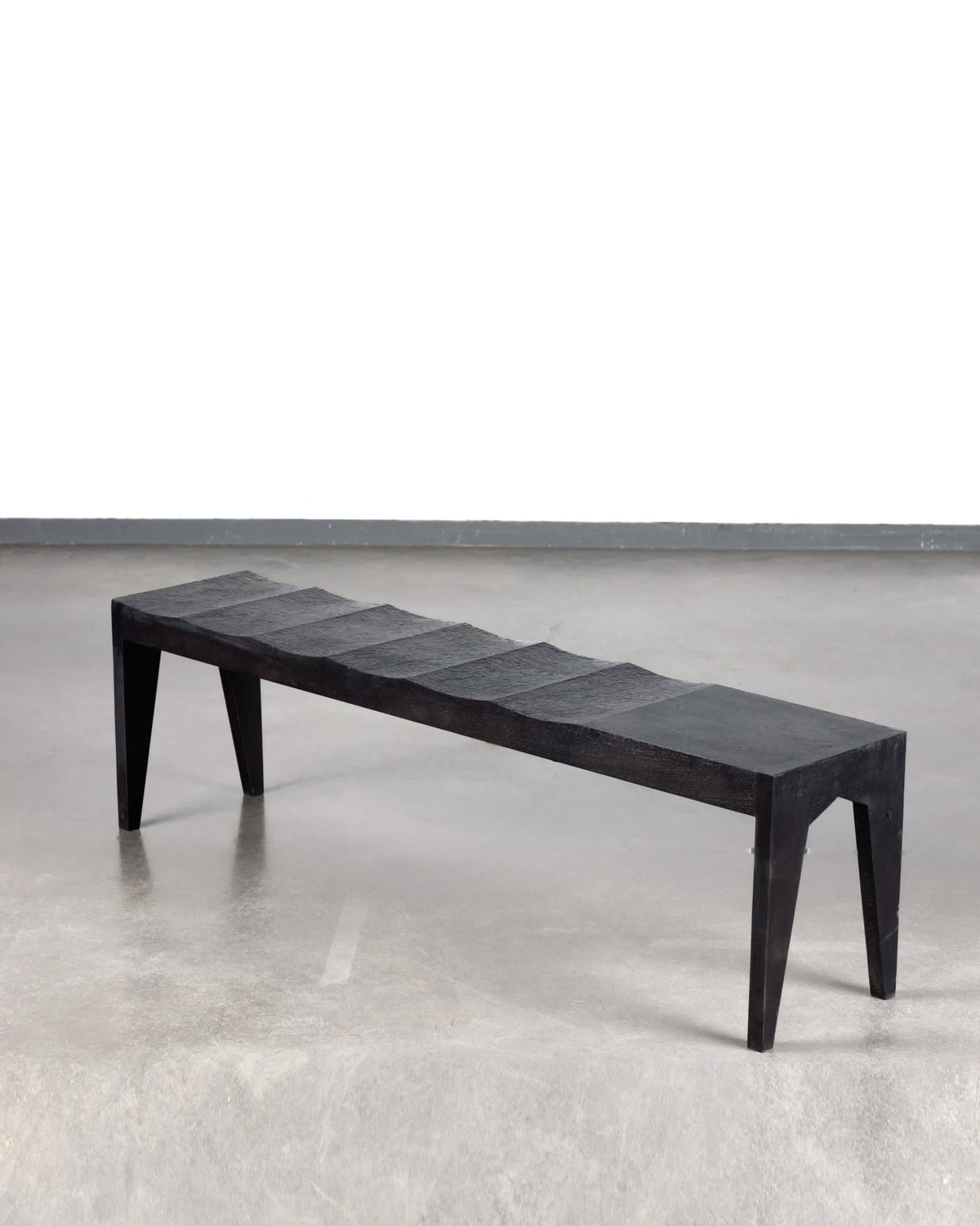 three seater Bench "Onde" by Marc Geneix Design | The Oblist