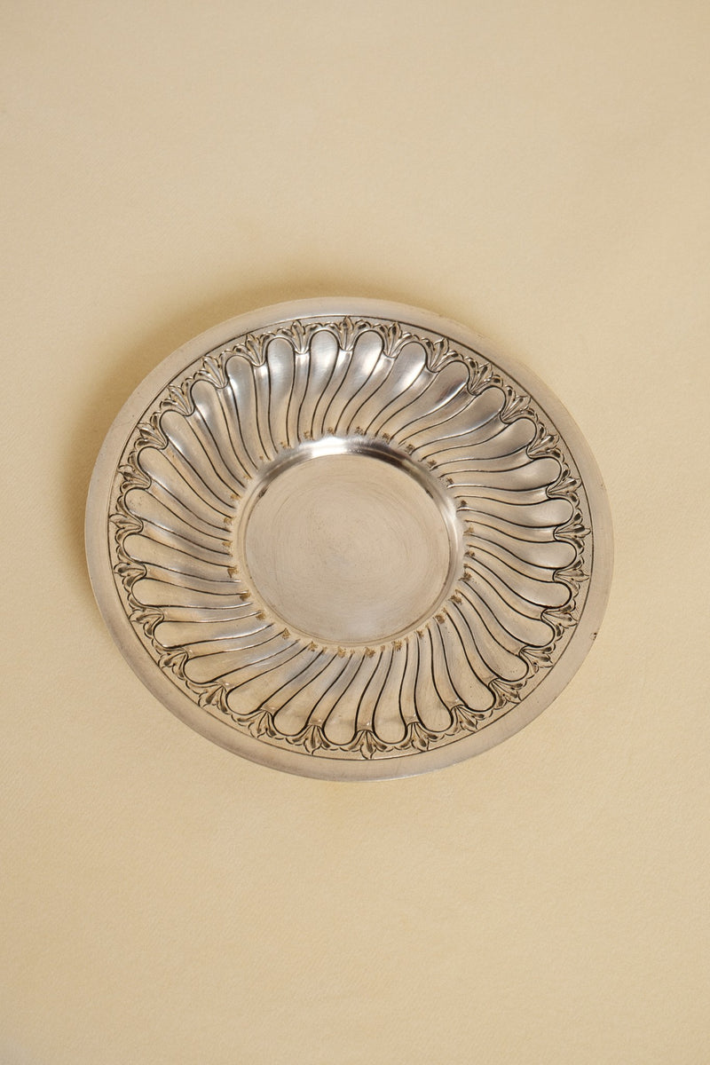 Art Nouveau Silver-Plated Trinket Dish by Léopold Auzolle by Truffe Studio | The Oblist