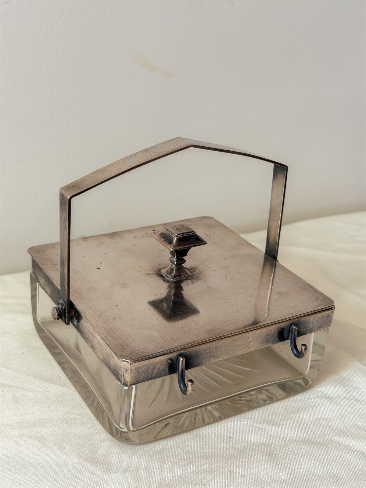 Vintage Italian box — side angle