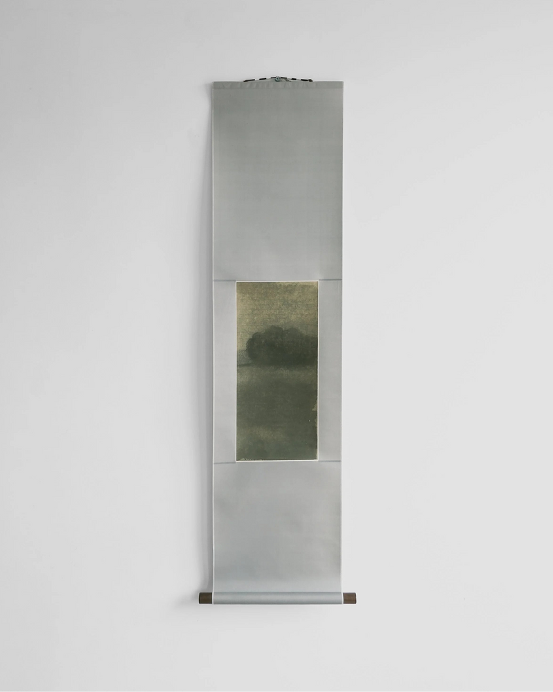 Trees Veiled in Mist (2026), Painting by Aimée Adriaansen by Aimée Adriaansen | The Oblist