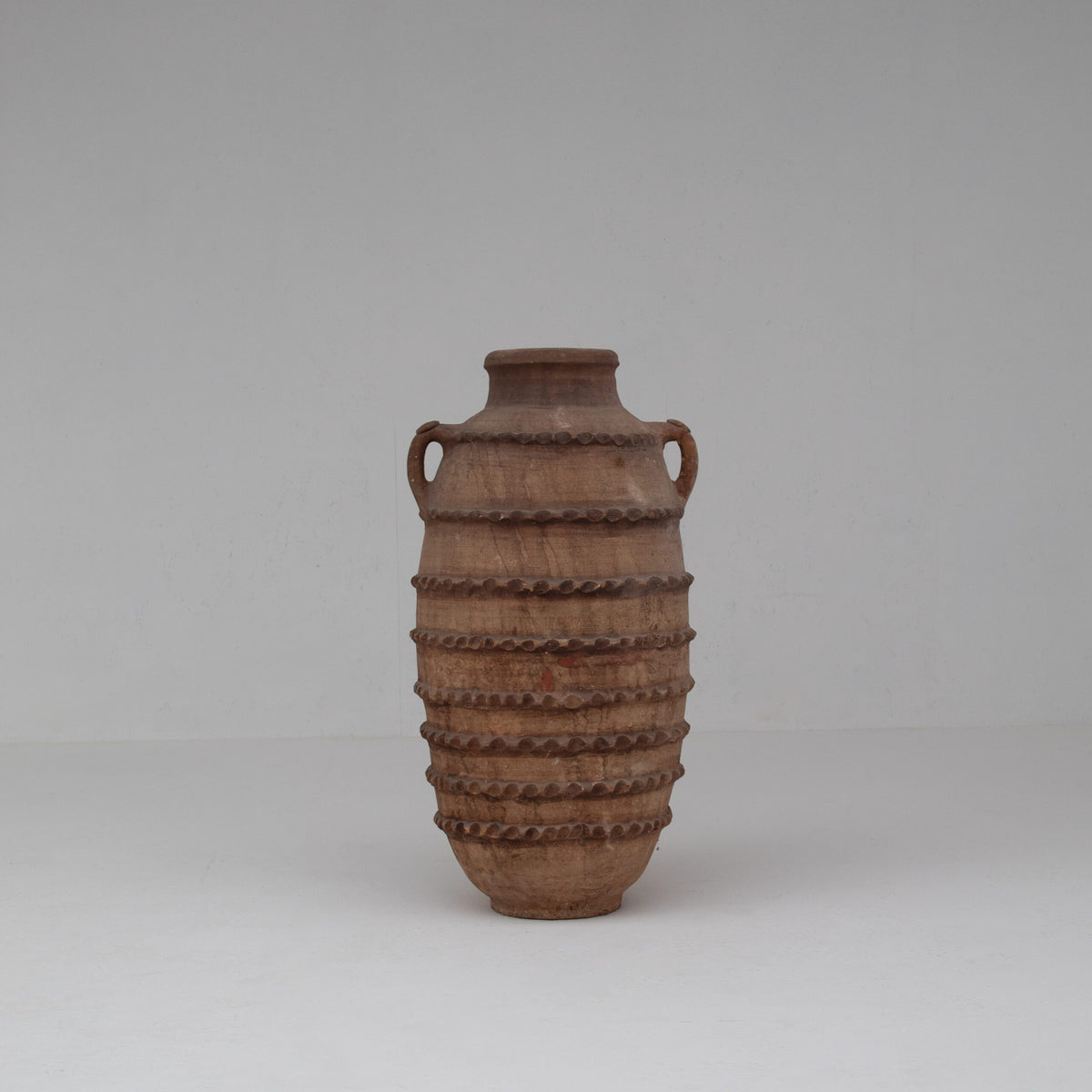 Large Rustic Terracotta Vase — lifestyle setting