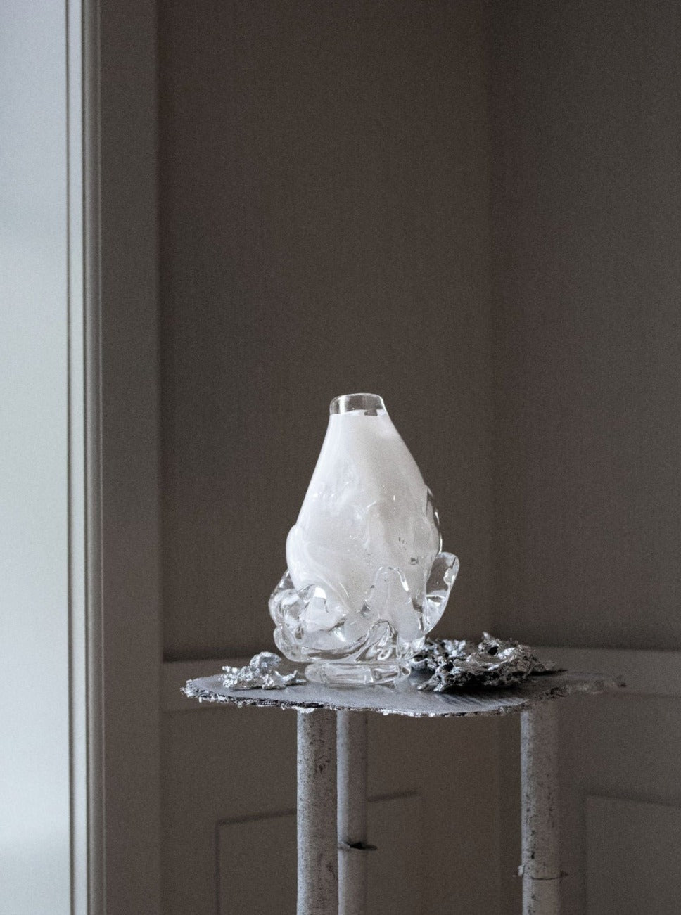 Opal Vase - Small — side angle
