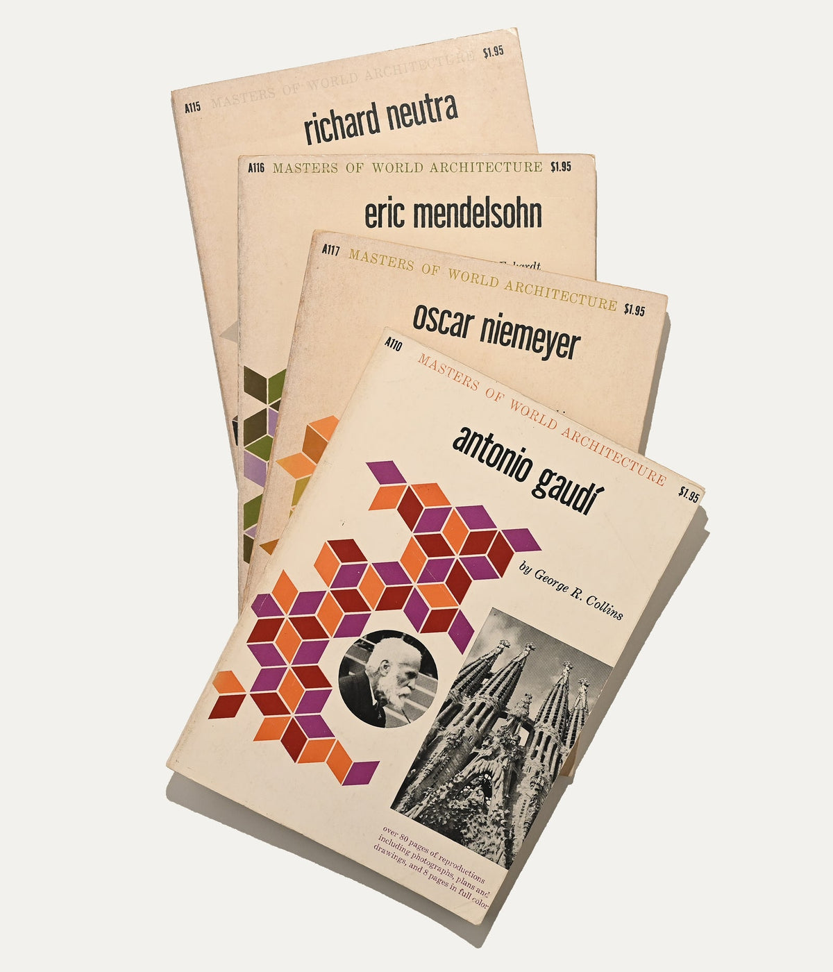 Antonio Gaudi Eric Mendelson Richard Neutra Oscar Niemeyer Architecture Interiors Book by ARCHIVISM | The Oblist